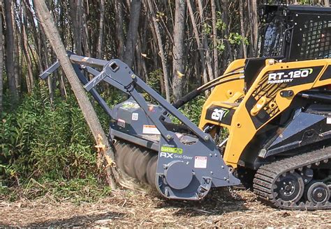 skid steer mulching brush cutter